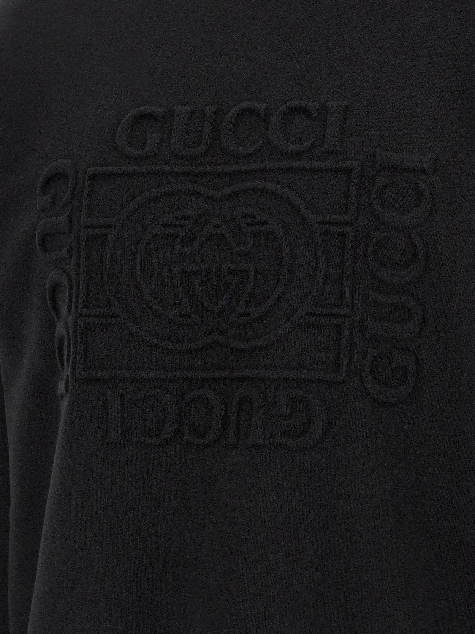 Gucci Black Cotton Sweatshirt