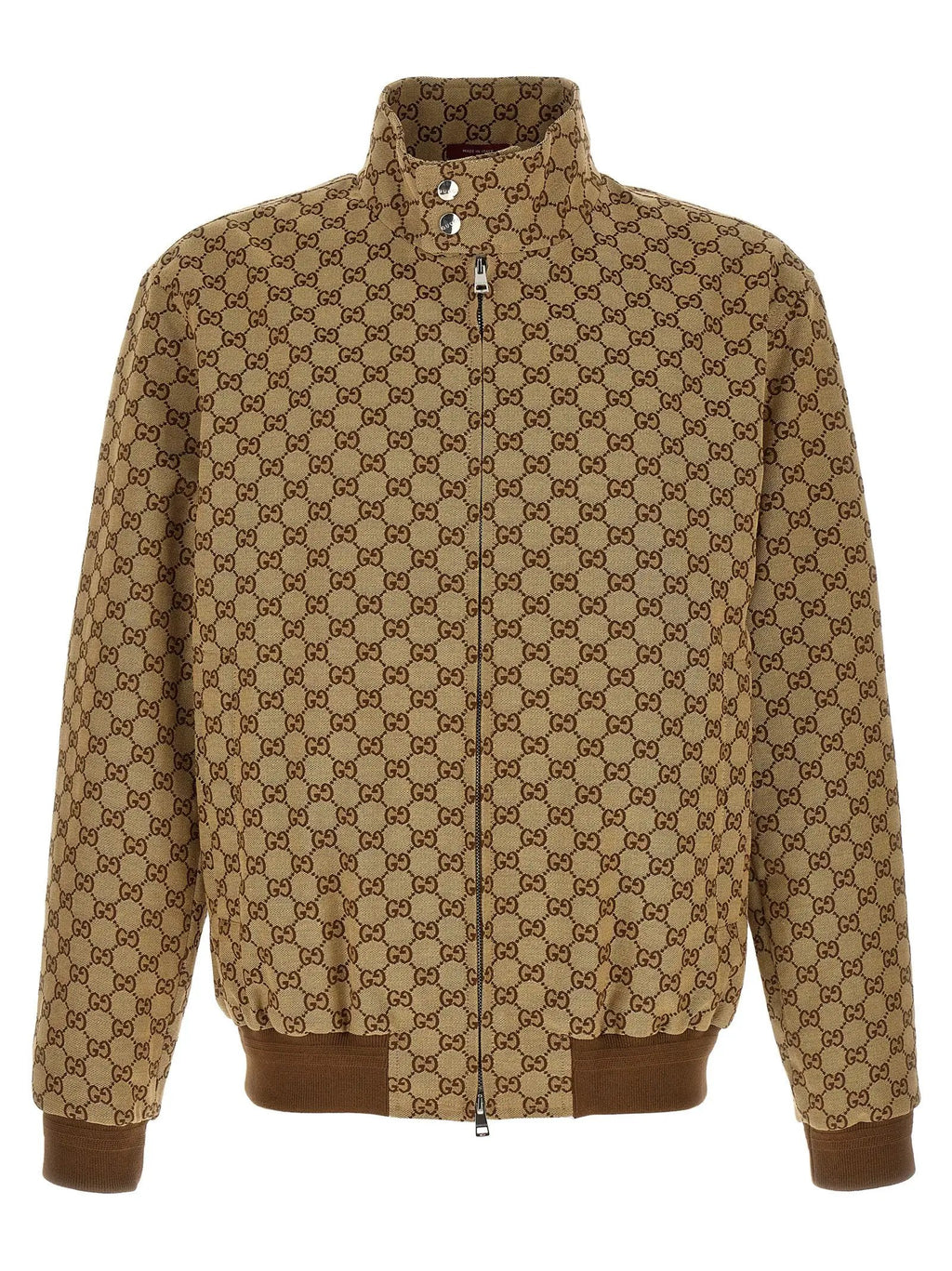 Gucci Beige Cotton Bomber