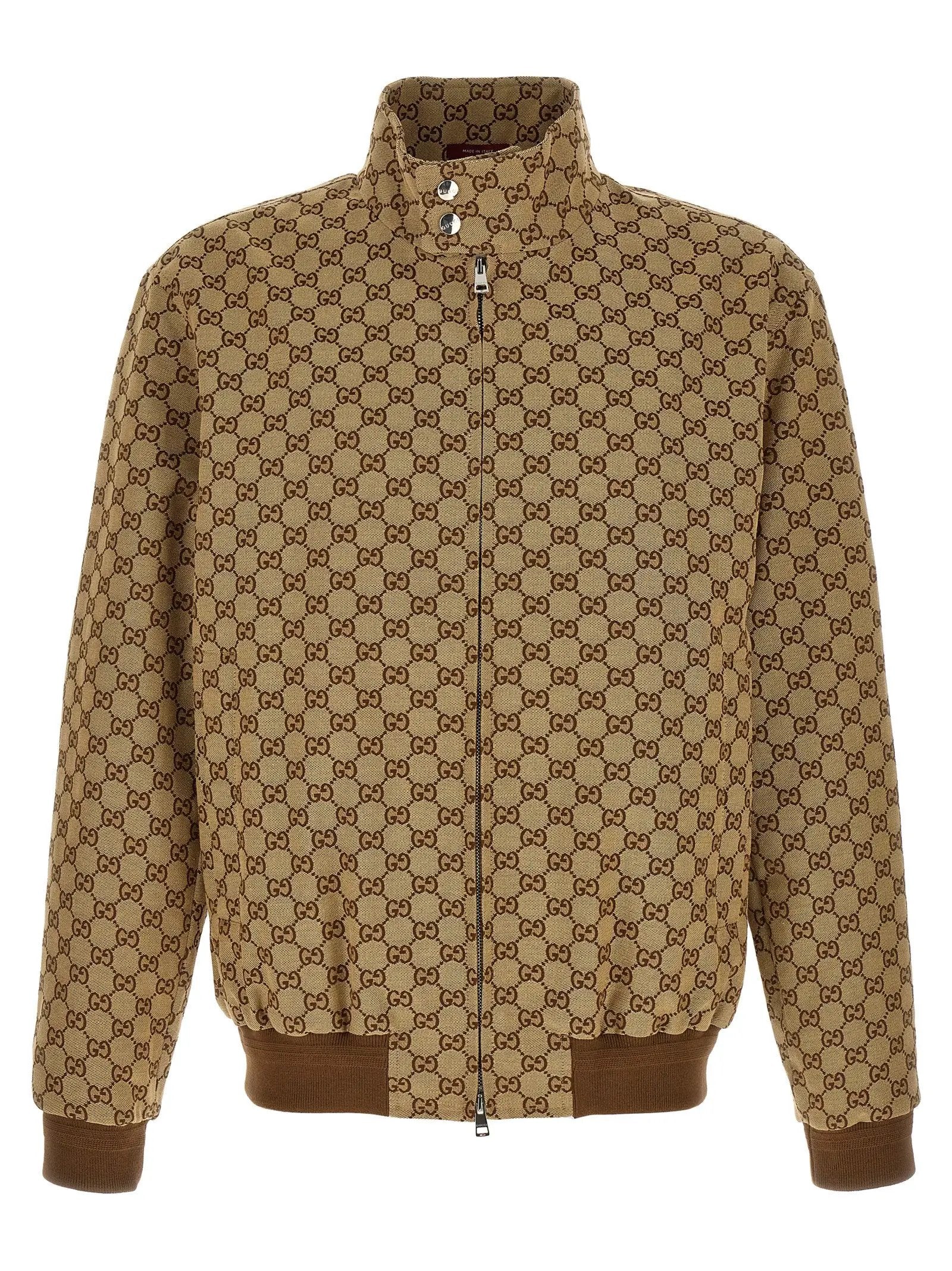 Gucci Beige Cotton Bomber