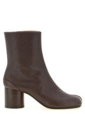 Maison Margiela Brown Lamb Leather Ankle Boots