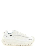 Moncler White Leather Athletic Sneakers