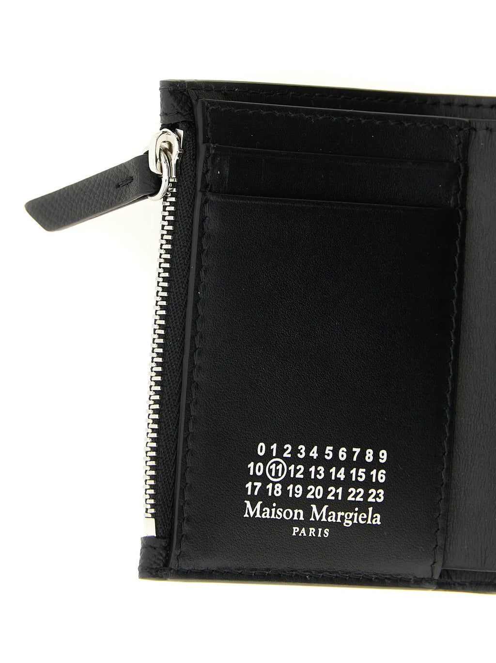 Maison Margiela Black Calfskin Cardholder