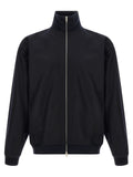 Jil Sander Blue Wool Full-Length Jacket