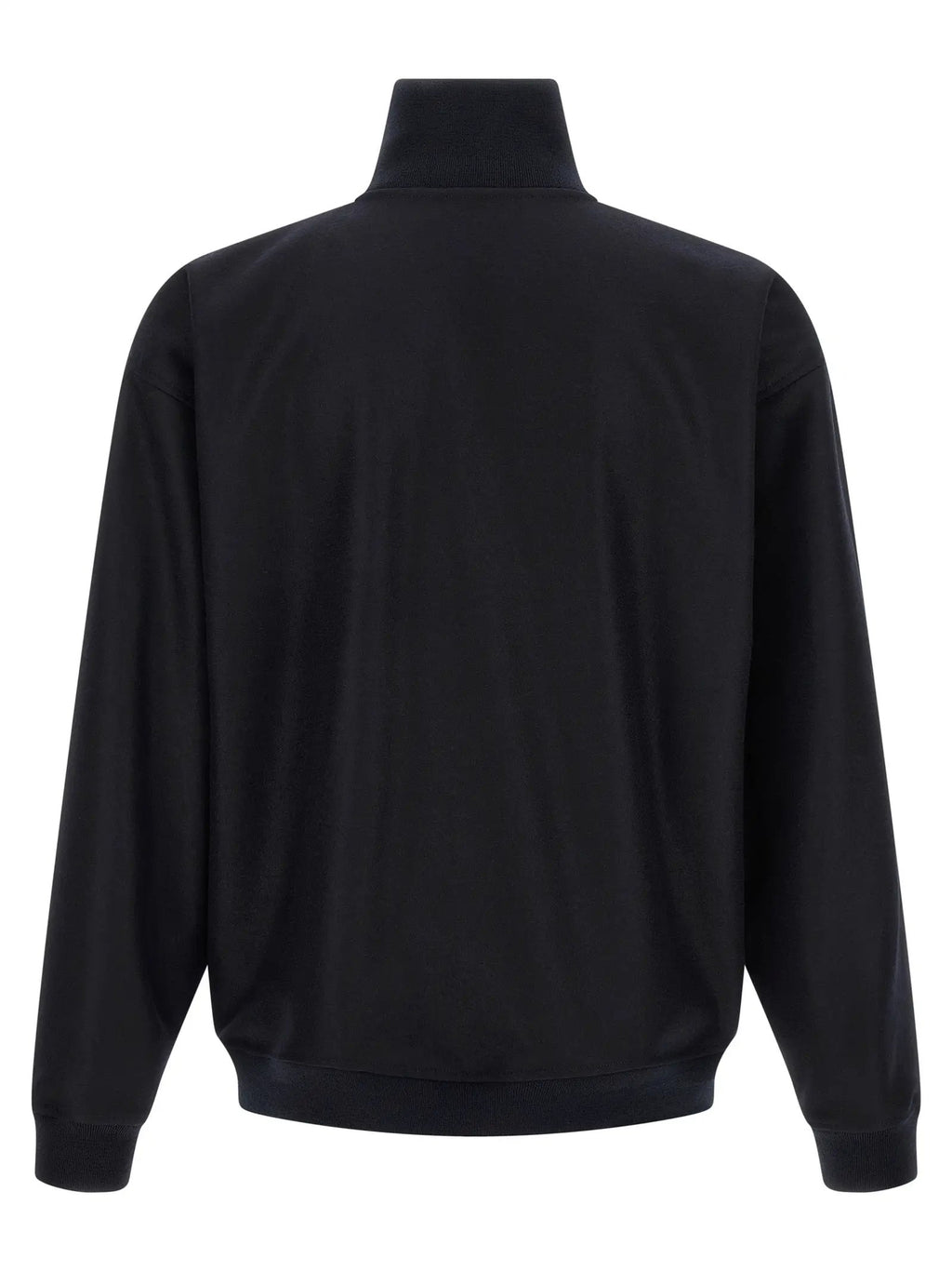Jil Sander Blue Wool Full-Length Jacket