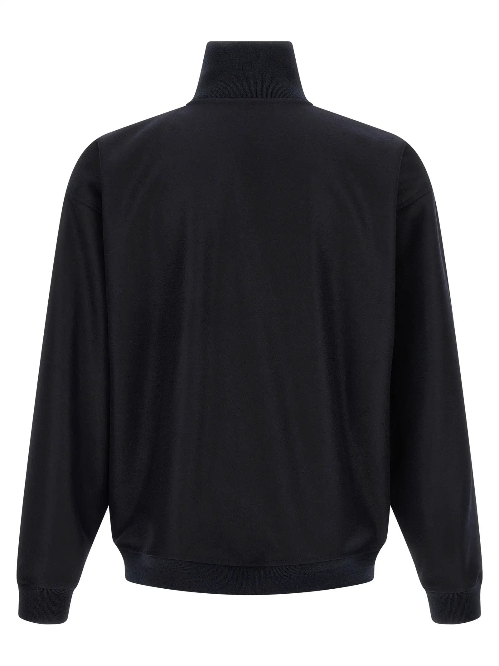 Jil Sander Blue Wool Full-Length Jacket