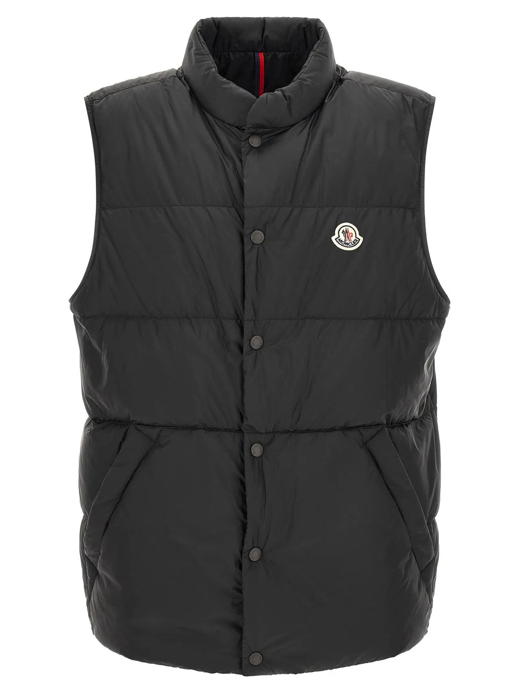 Moncler Black Polyamide Sleeveless Jacket