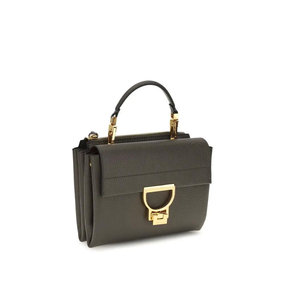 Coccinelle Brown Calf Leather Bos Taurus Handbag