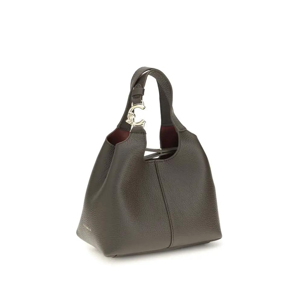 Coccinelle Brown Calf Leather Bos Taurus Shoulder Bag