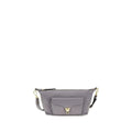 Coccinelle Gray Calf Leather Bos Taurus Shoulder Bag