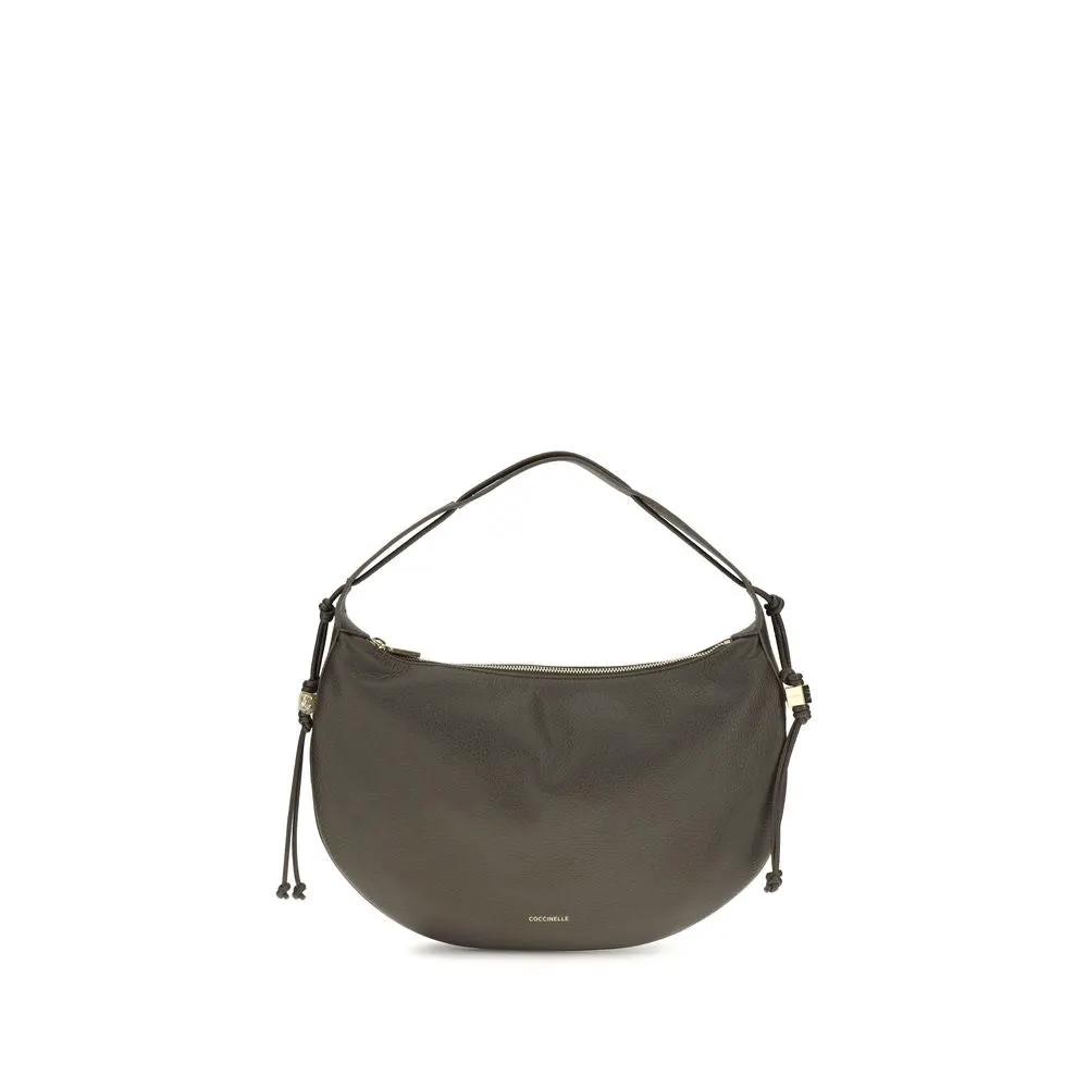 Coccinelle Brown Calf Leather Bos Taurus Shoulder Bag