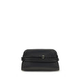Moschino Black Goatskin Clutch Bag