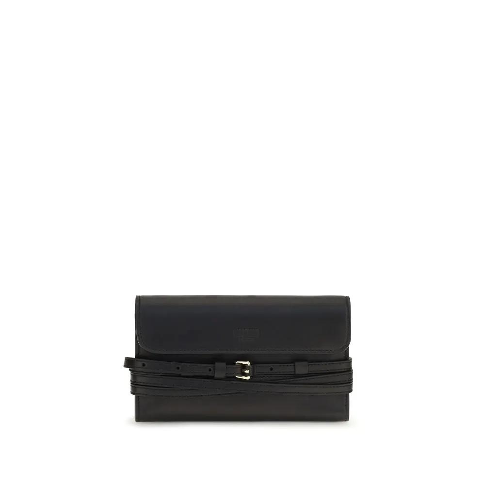 Moschino Black Goatskin Wallet