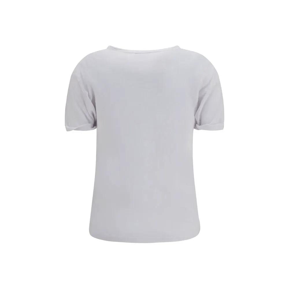 Isabel Marant Étoile White Linen T-Shirt