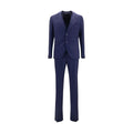 Lardini Blue Wool Oves Aries Two-Piece Suit