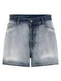 Bermuda en coton bleu Diesel