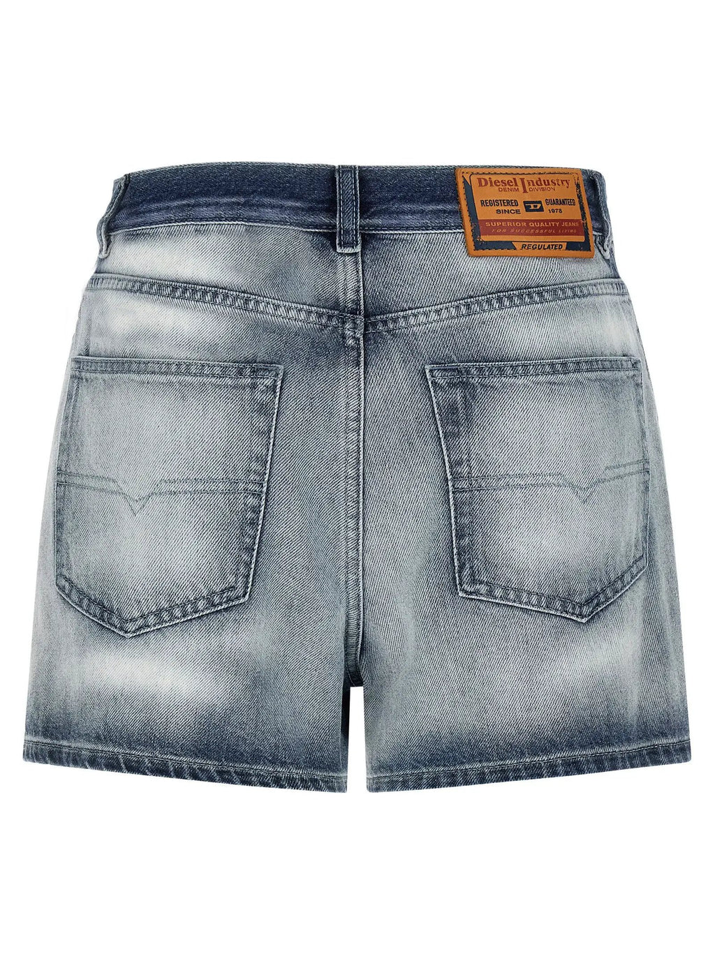 Bermuda en coton bleu Diesel