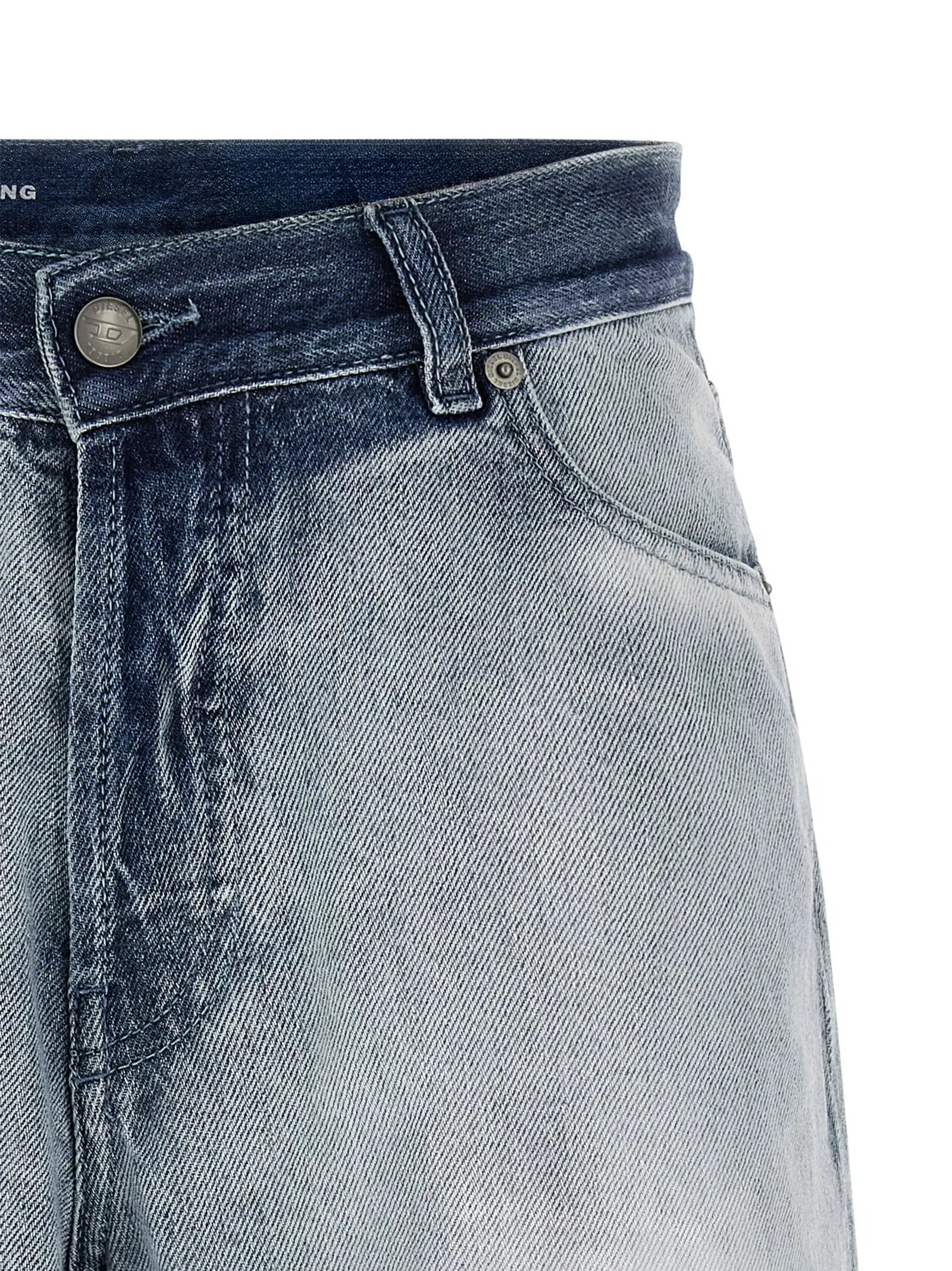 Bermuda en coton bleu Diesel