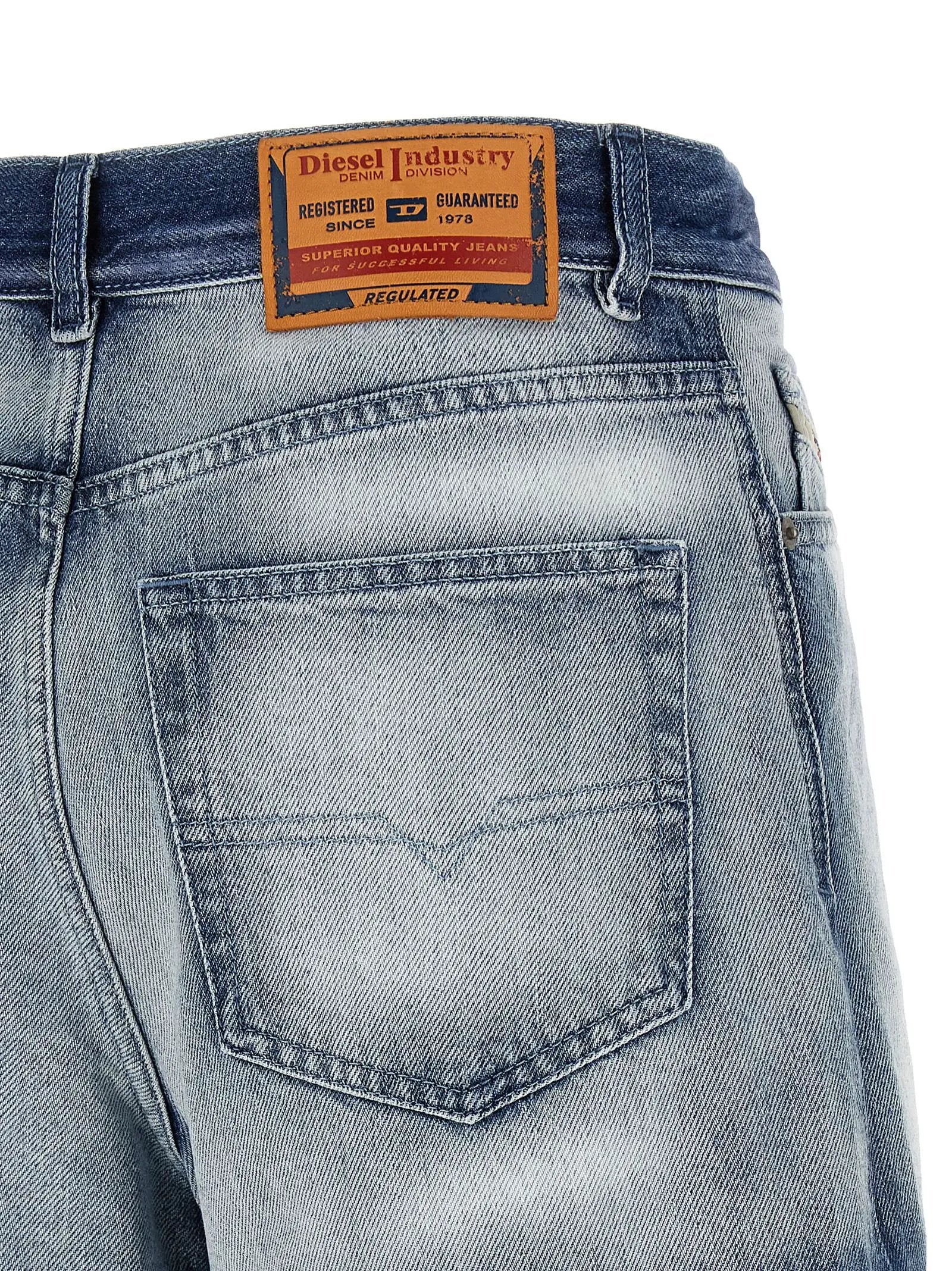 Bermuda en coton bleu Diesel