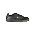 Tommy Hilfiger Black Polyurethane Men's Sneaker