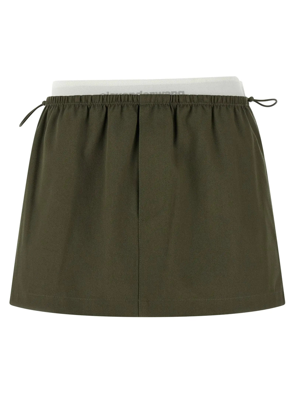 Alexander Wang Bicolor Cotton Long Skirt