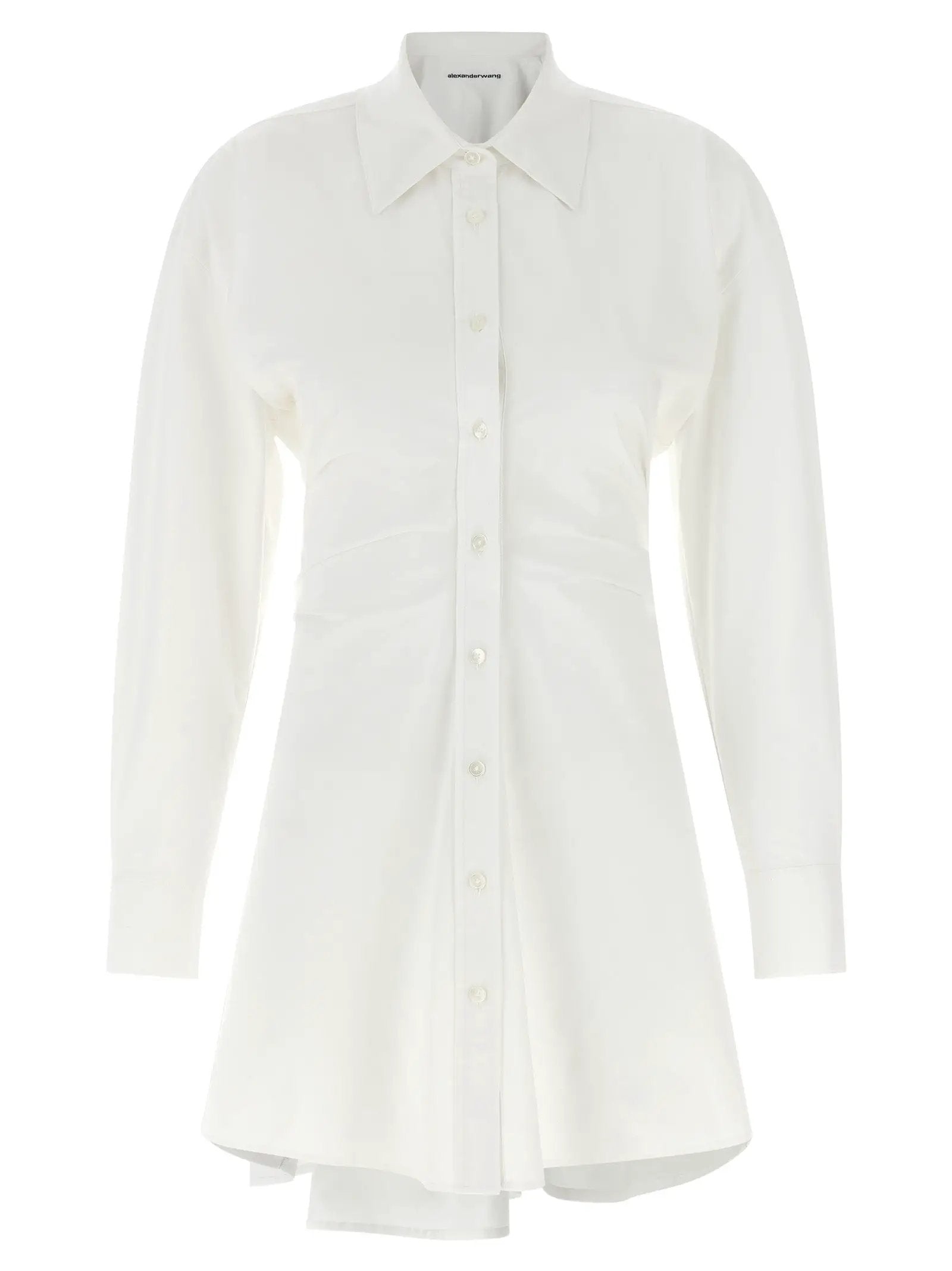 Alexander Wang White Cotton Short Dress