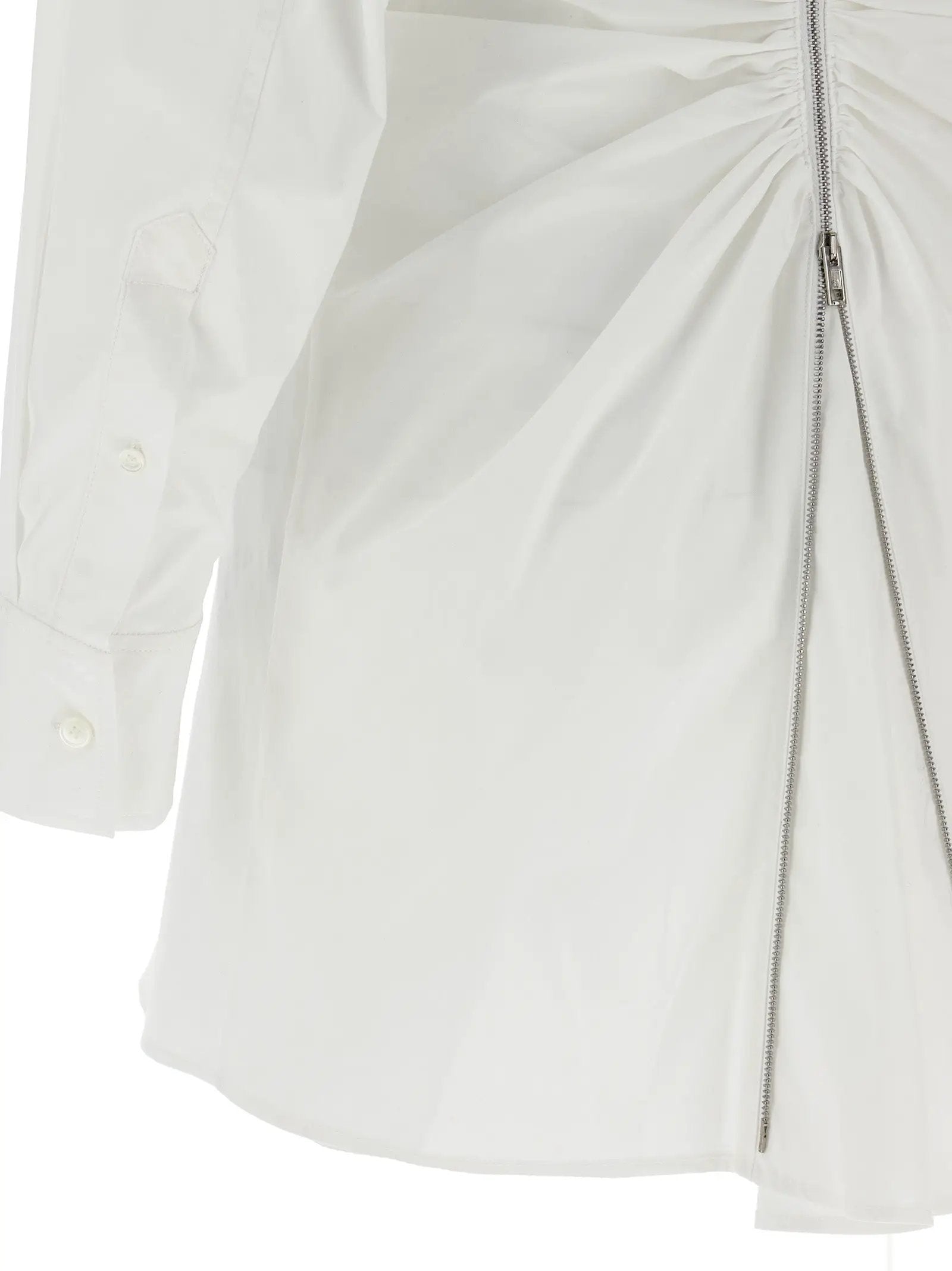 Alexander Wang White Cotton Short Dress