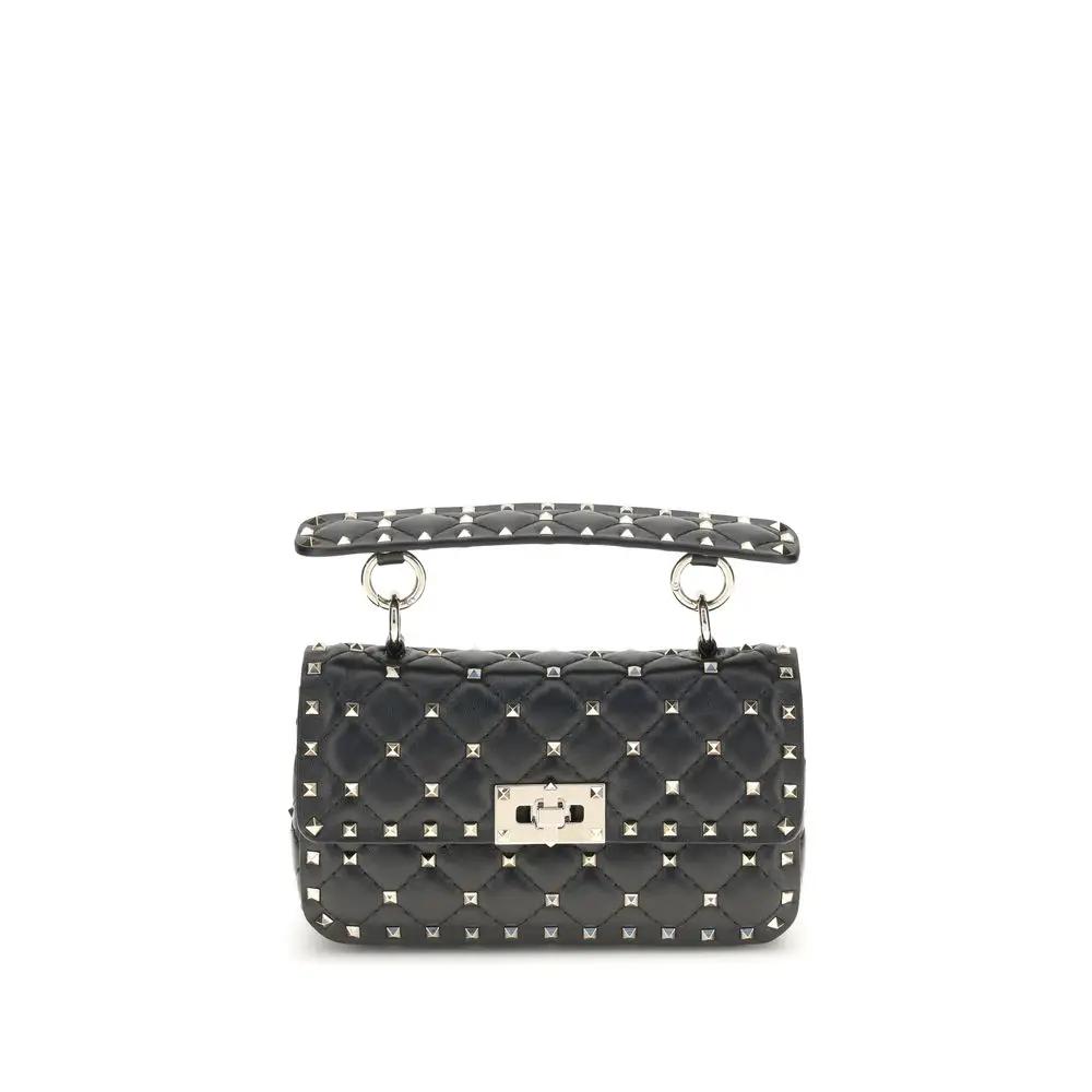 Valentino Garavani Valentino Garavani Black Lamb Ovis Aries Aries Shoulder Bag