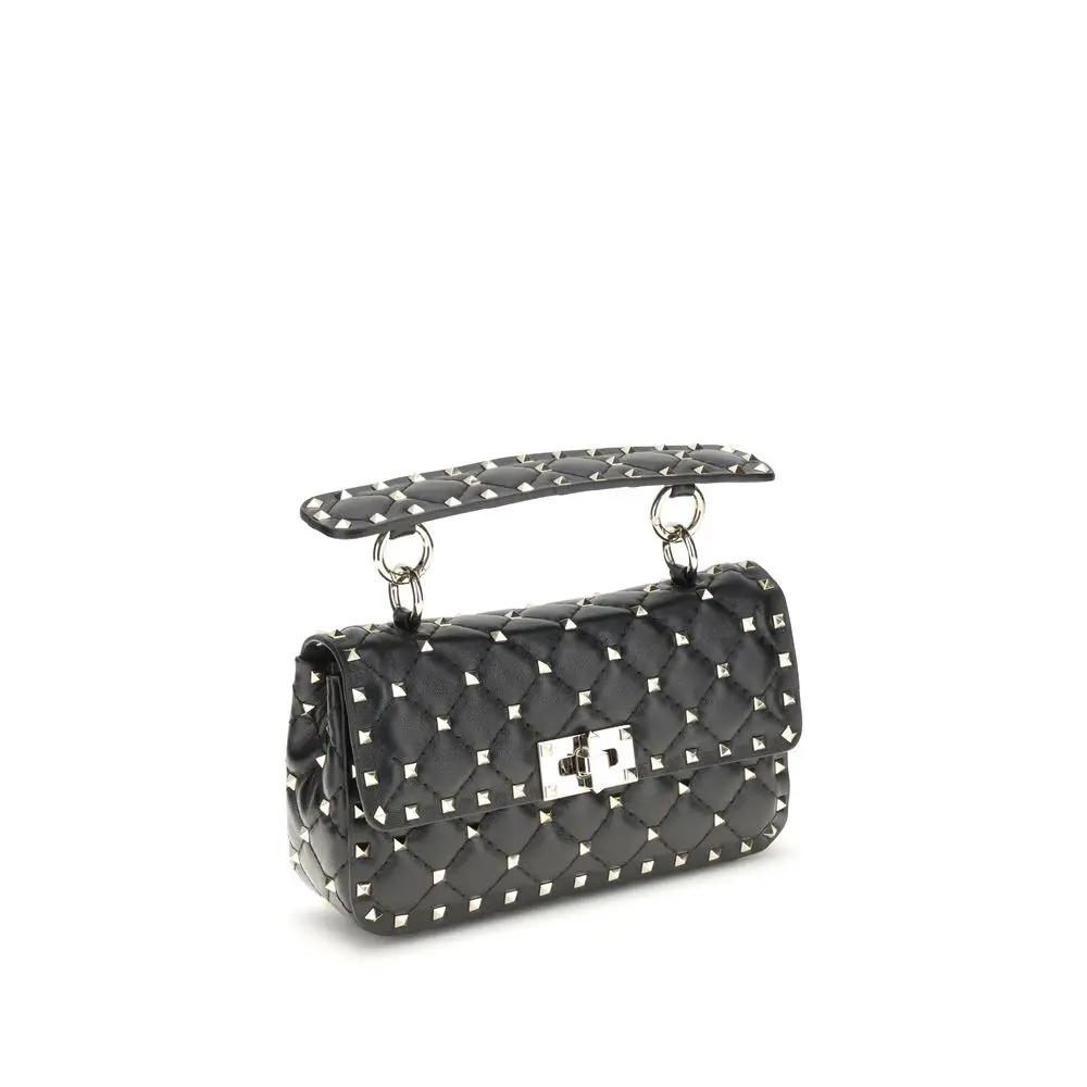 Valentino Garavani Valentino Garavani Black Lamb Ovis Aries Aries Shoulder Bag