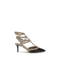 Valentino Garavani Valentino Garavani Black Calf Leather Bos Taurus High Heel Pumps