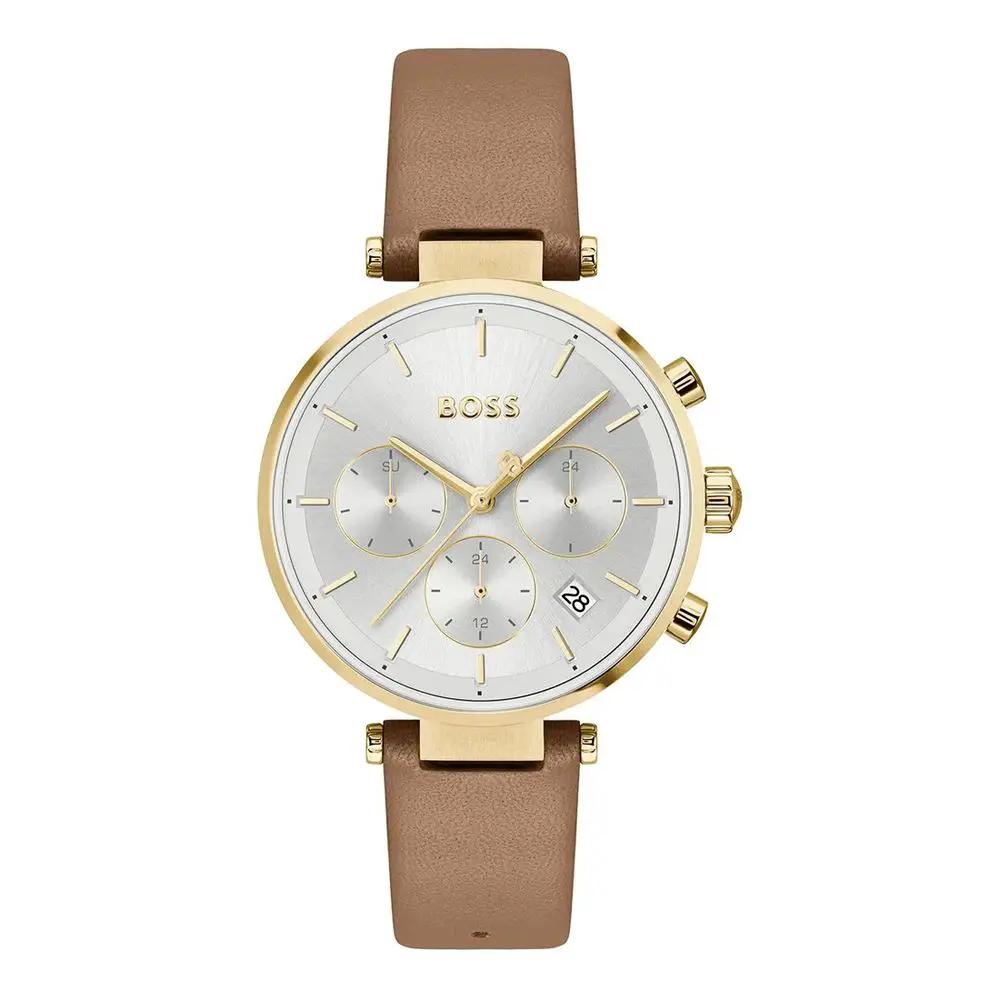 Hugo Boss Hugo Boss Brown Leather Dress Watch