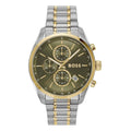 Hugo Boss Gray Stainless Steel Dress Watch