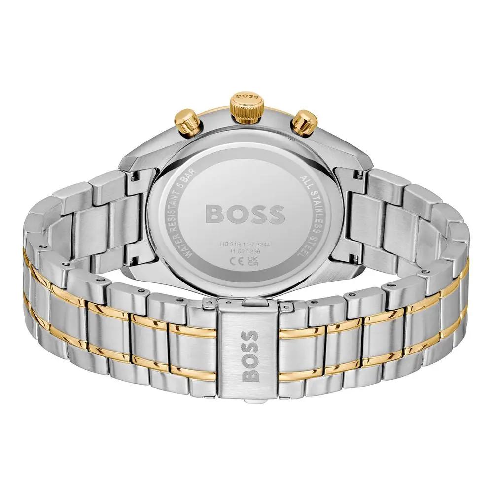Hugo Boss Gray Stainless Steel Dress Watch