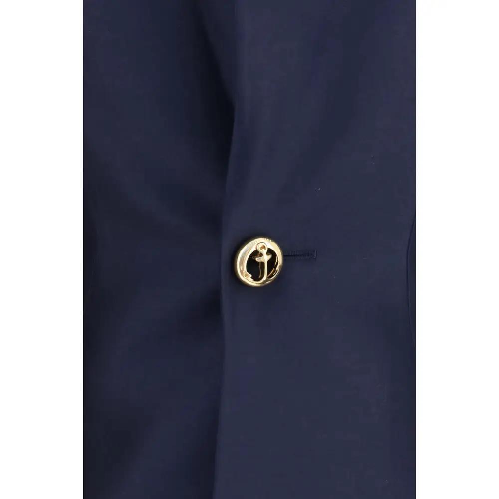 Balenciaga Blue Wool Oves Aries Casual Dress