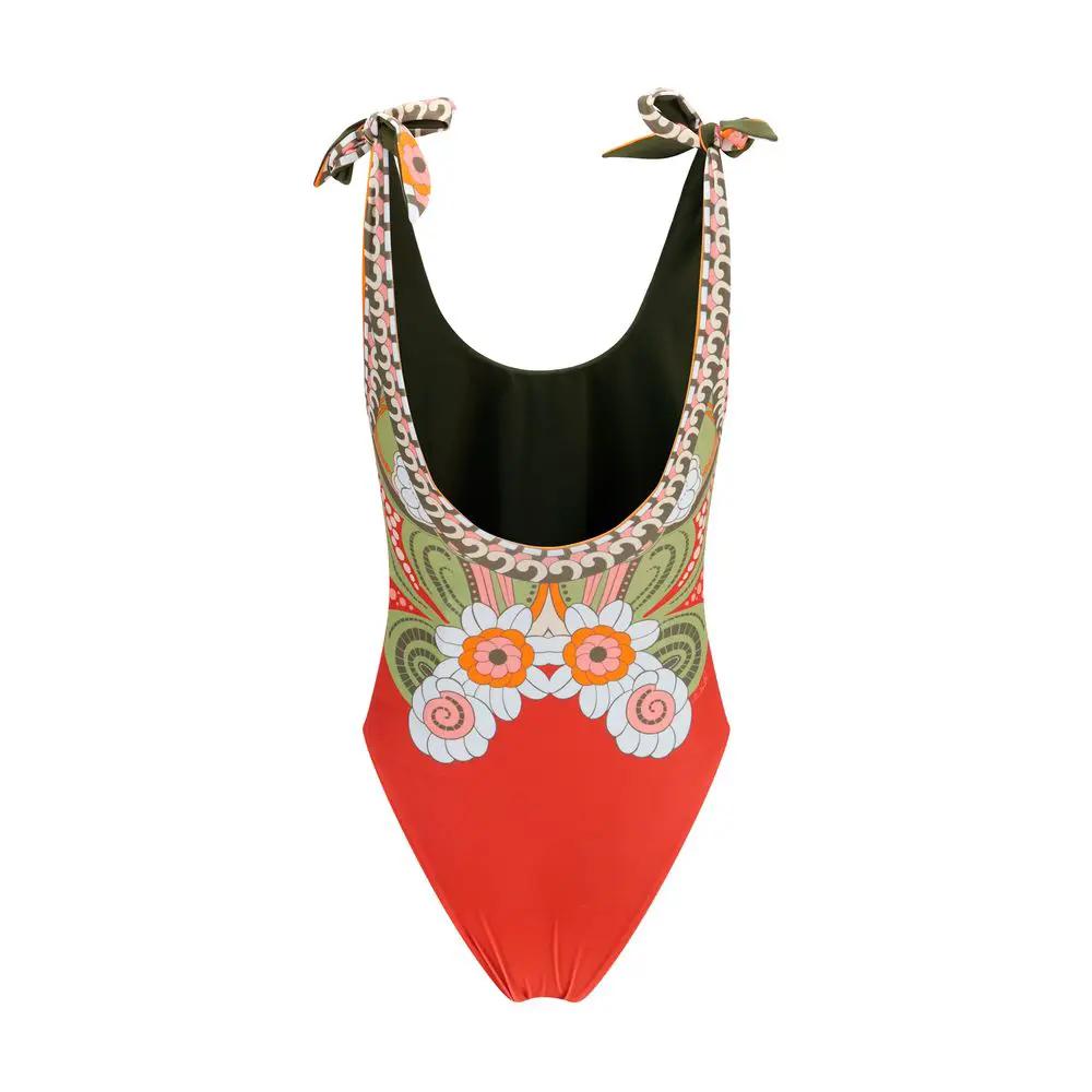 La Double J Multicolor Polyamide One-Piece Swimsuit