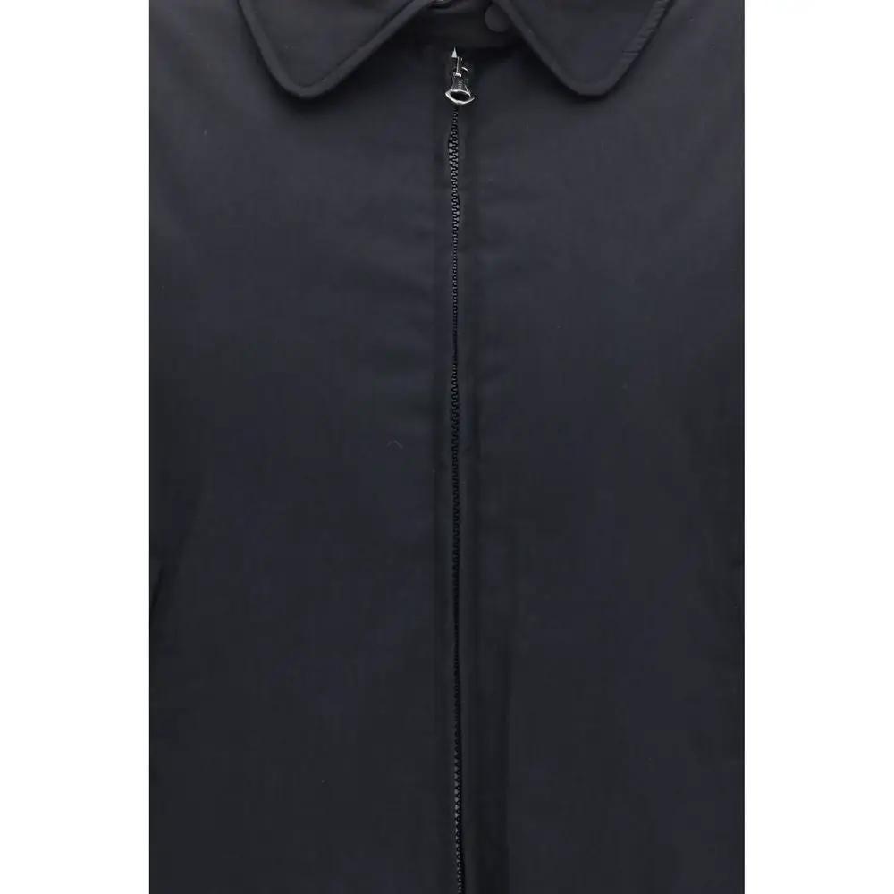 Our Legacy Black Cotton Full-Length Jacket