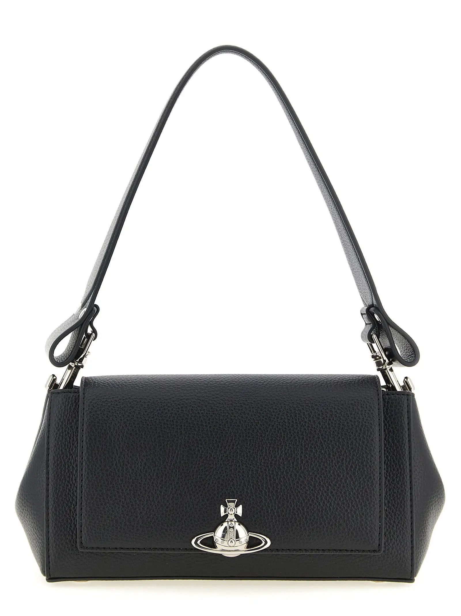 Vivienne Westwood Black Polyethylene Shoulder Bag