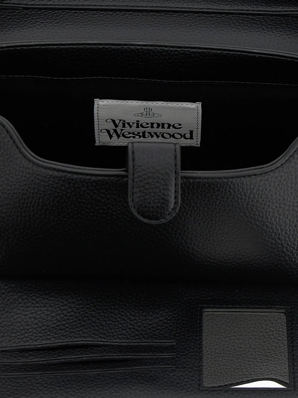 Vivienne Westwood Black Polyethylene Shoulder Bag