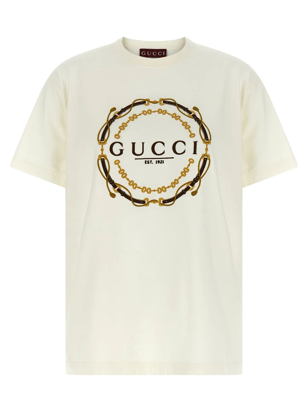 Gucci White Fabric T-Shirt