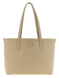 Burberry Beige Calfskin Tote Bag