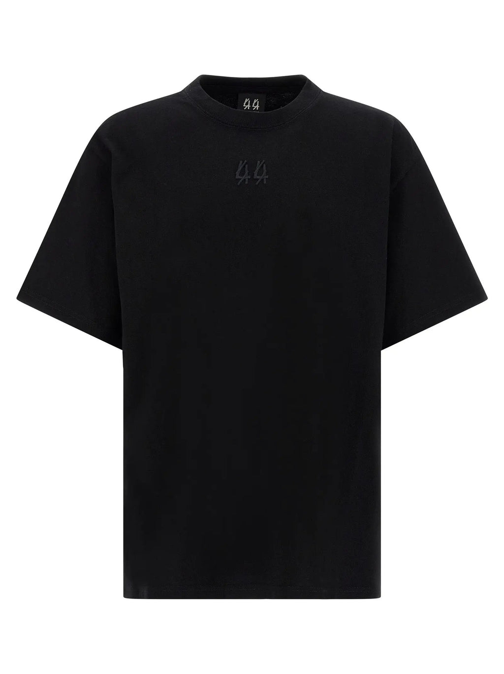 44 Label Group Black Cotton T-Shirt