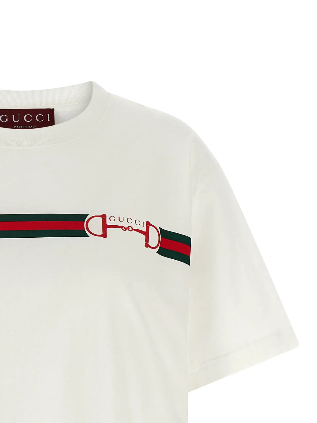 T-shirt Gucci en coton blanc