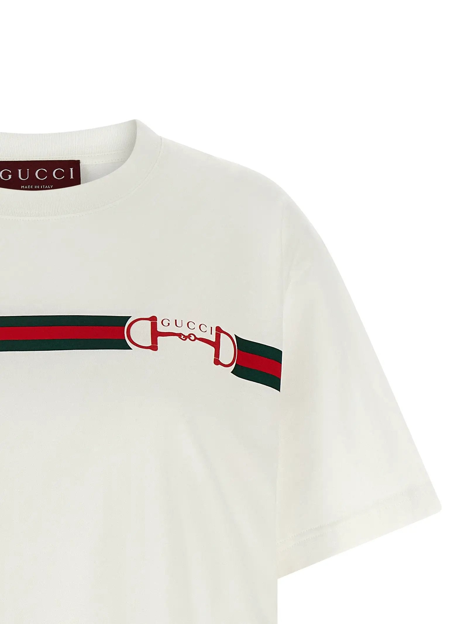 T-shirt Gucci en coton blanc