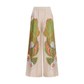 La Double J Multicolor Silk Casual Pants