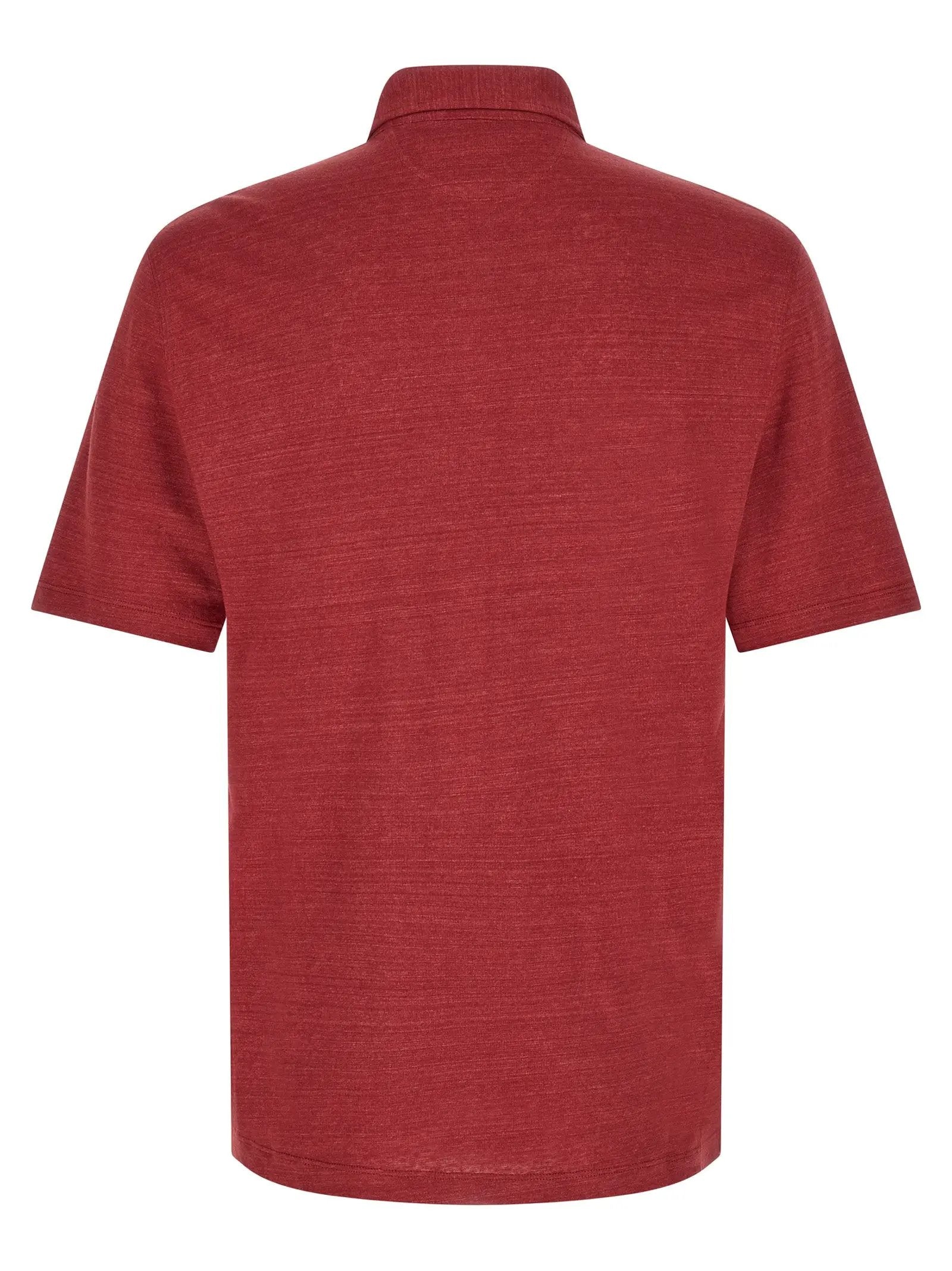 Brunello Cucinelli Multicolor Linen Polo Shirt
