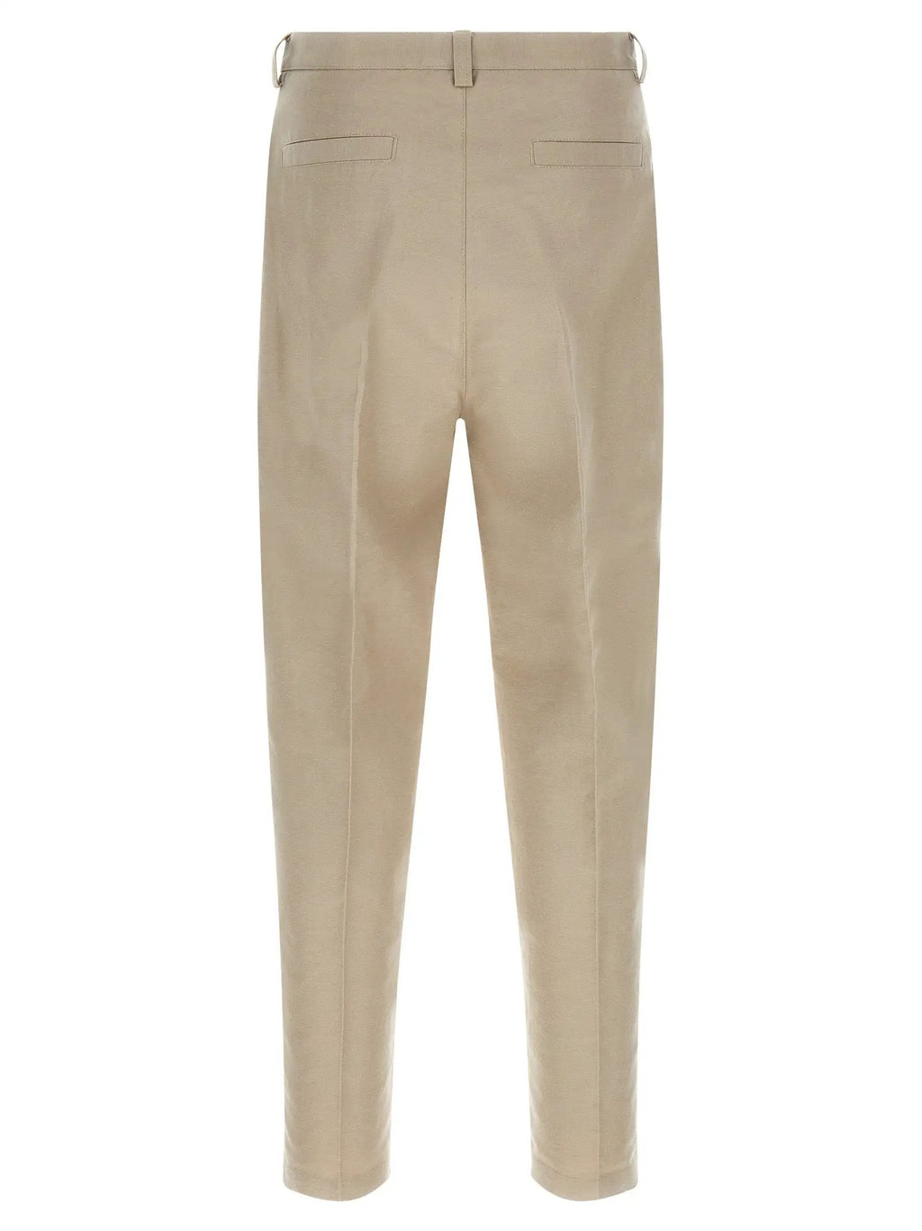 Brunello Cucinelli Brown Cotton Casual Pants