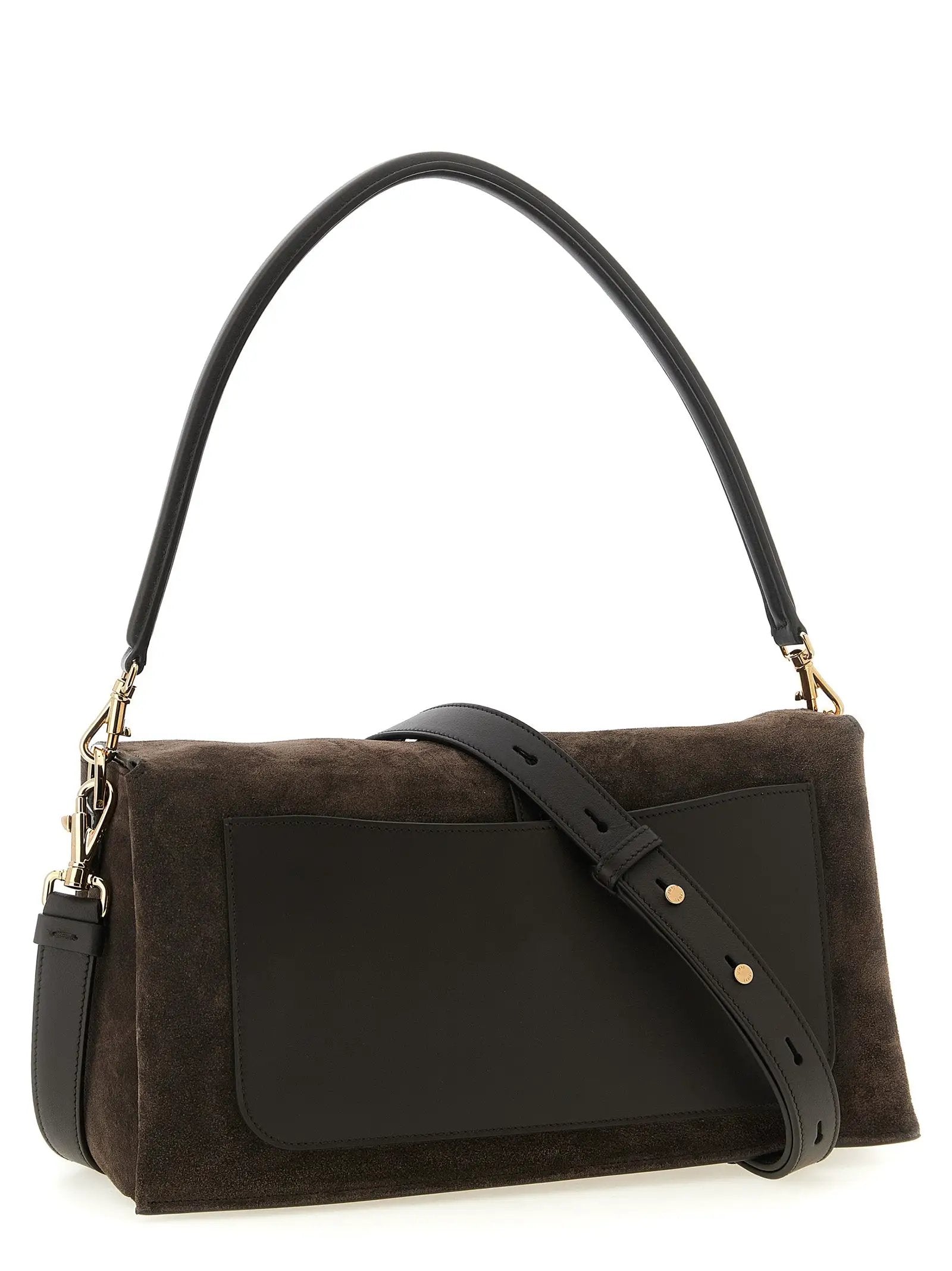 Tod's Brown Calfskin Shoulder Bag