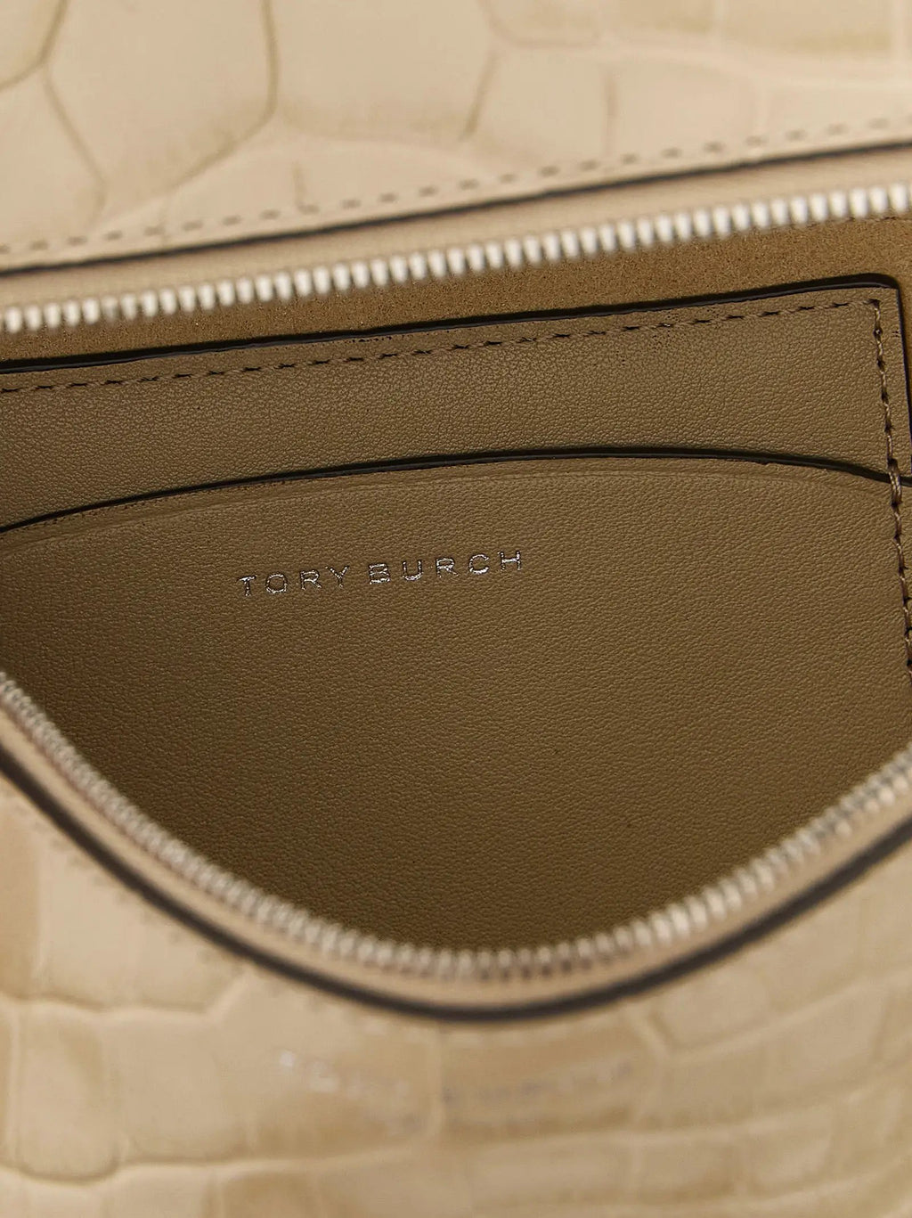 Tory Burch Beige Cowhide Shoulder Bag