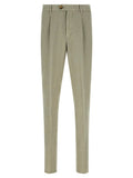 Brunello Cucinelli Bicolor Linen Casual Pants