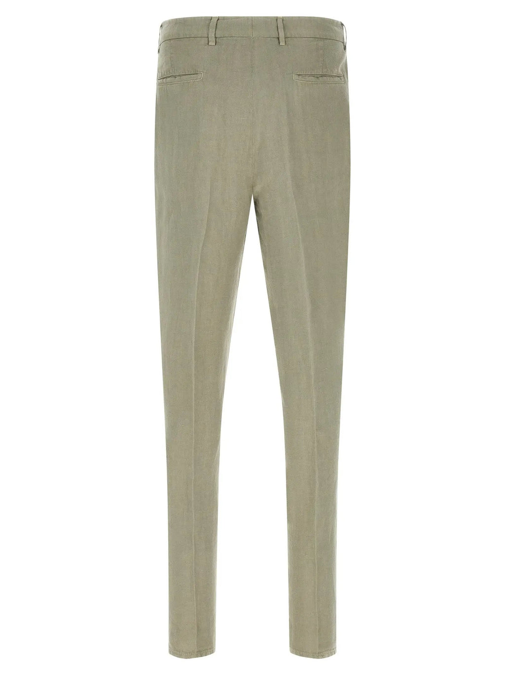 Brunello Cucinelli Bicolor Linen Casual Pants