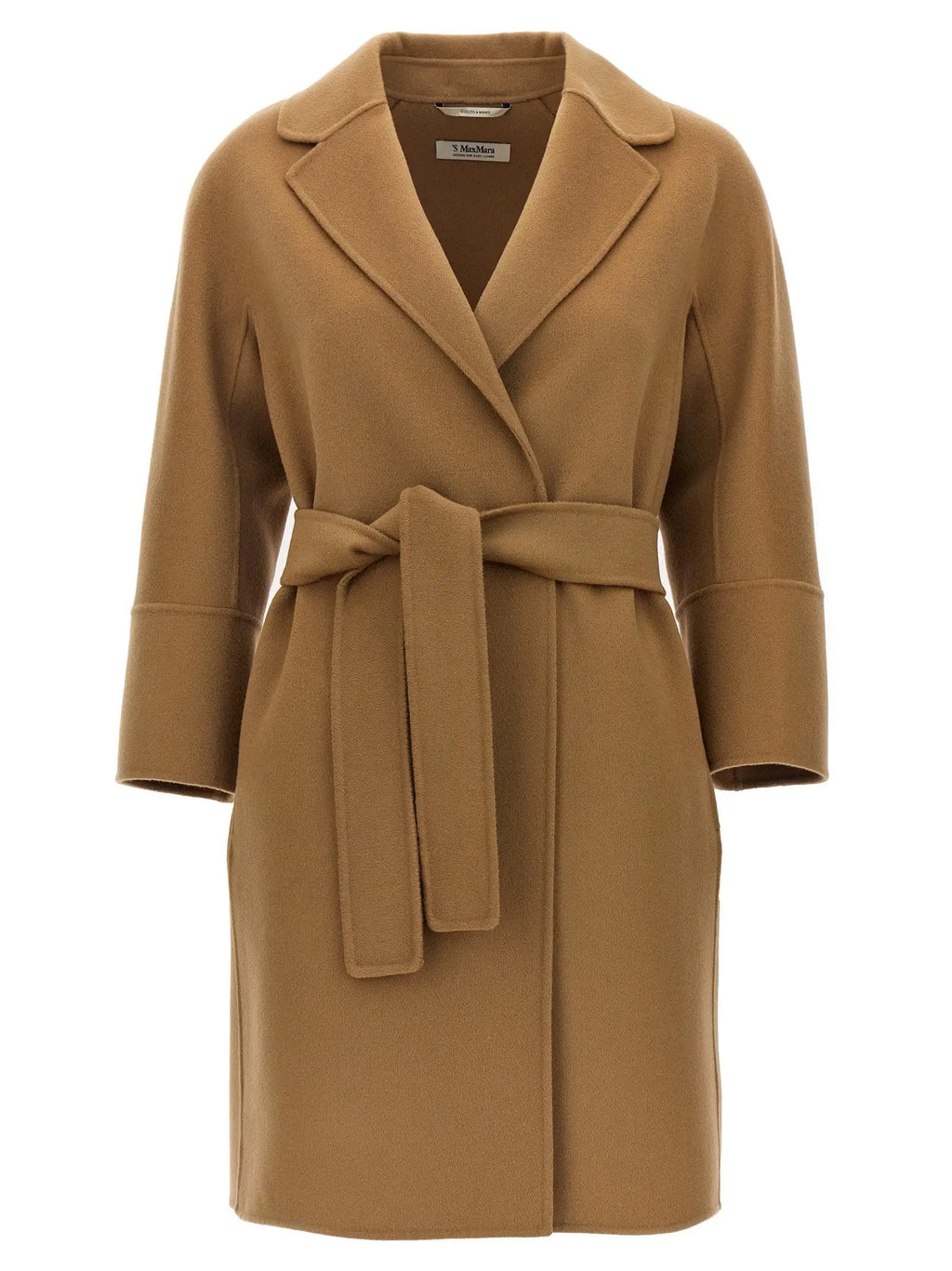 'S Max Mara Beige Wool Coat